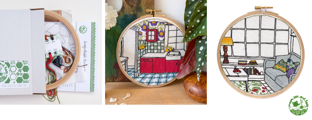 New embroidery kits