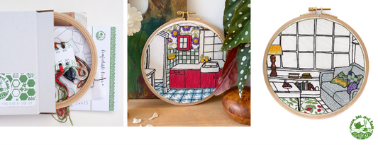 New embroidery kits
