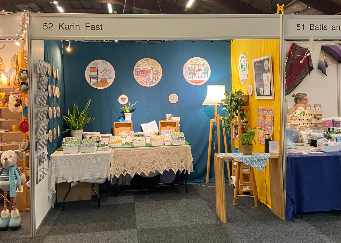 Planning my booth at the handwerkbeurs