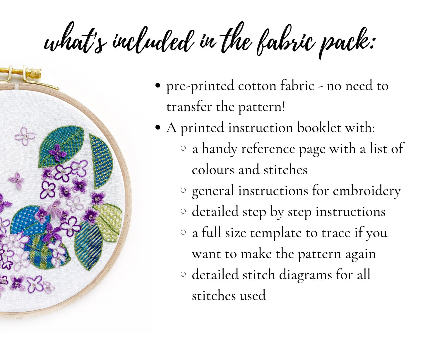 Lilac spring fabric pack