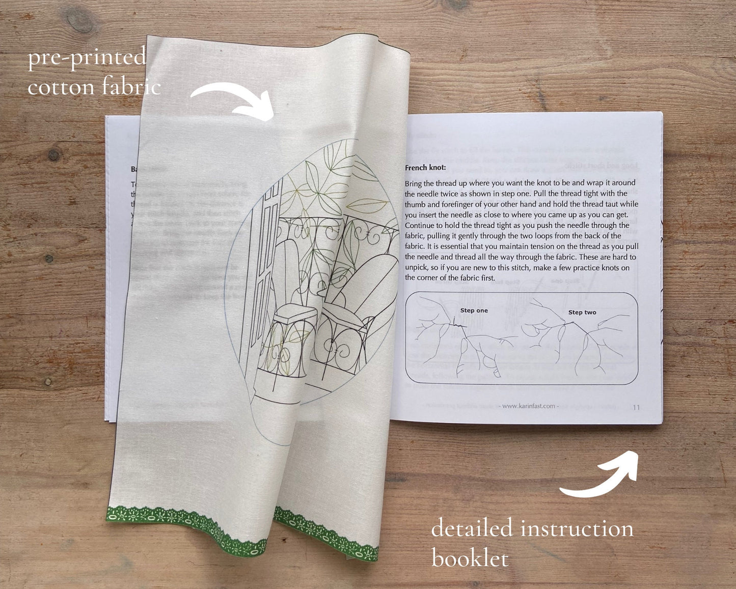 Secluded balcony fabric pack