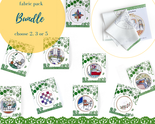 Mix & match fabric pack bundle