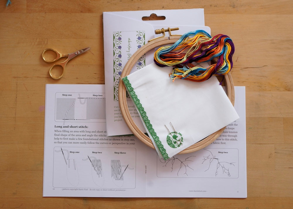 Workshop: Een dag borduren in de tuin. 24 October, Hilversum