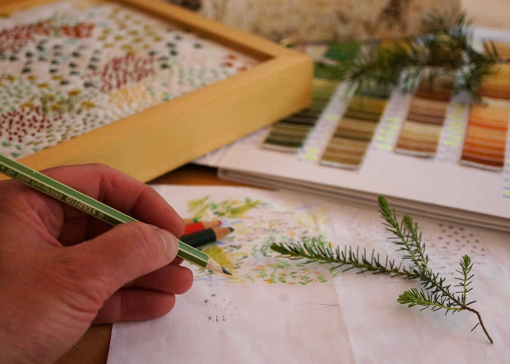 Workshop: Een dag borduren in de tuin. 24 October, Hilversum