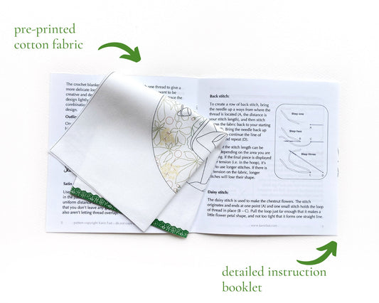 Fabric pack midsummer bouquet bedroom